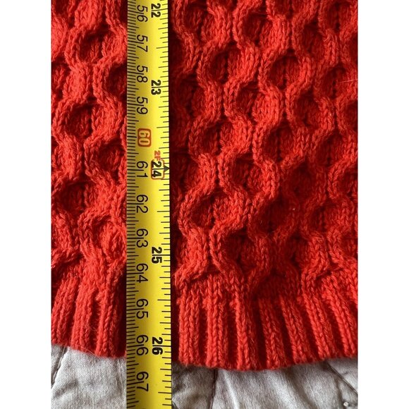 J Crew textured pullover Sweater, Red, Size XL - Picture 8 of 8